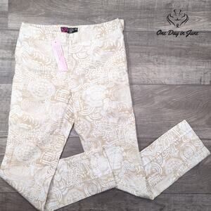 Peck & Peck Desert Sunset Straight Leg Pants Size 4